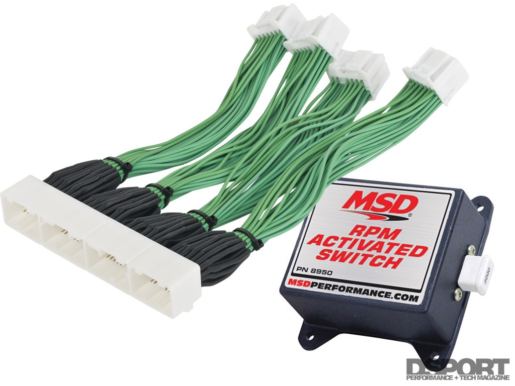 MSD RPM swtich and Boomslang harness