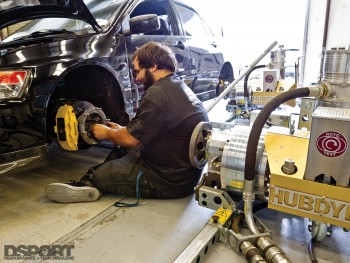 Hub dyno