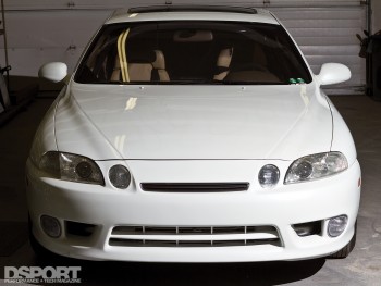 Front of the 2JZ 9-second SC300