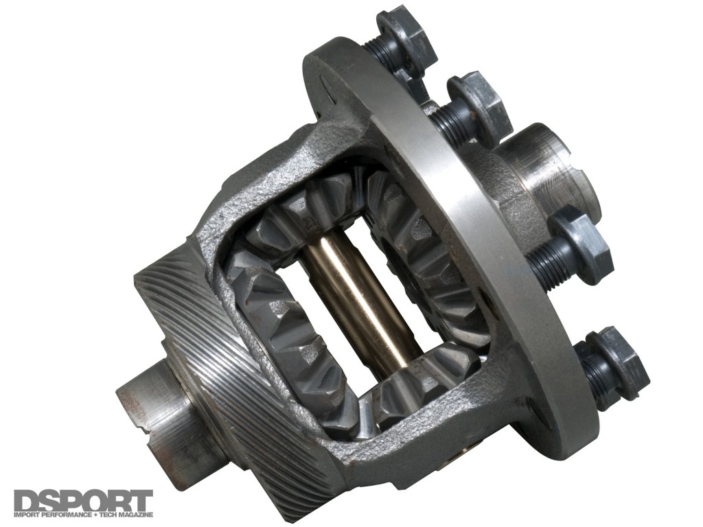 Cutaway of an open Differential