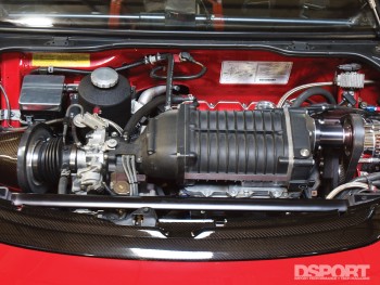 Example of a supercharger