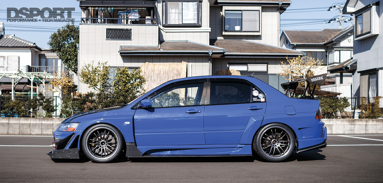 This EVO VII Attacks Fuji Speedway, Then Picks up Dinner