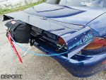 Wing on the Mitsubishi Mirage
