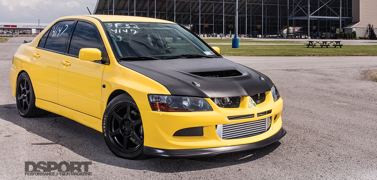 9-second EVO VIII runs at 53psi | Turbo Taxi