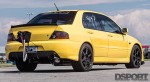 back of Paul Wlosinski's EVO VIII