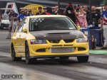 Paul Wlosinski's EVO VIII drag racing