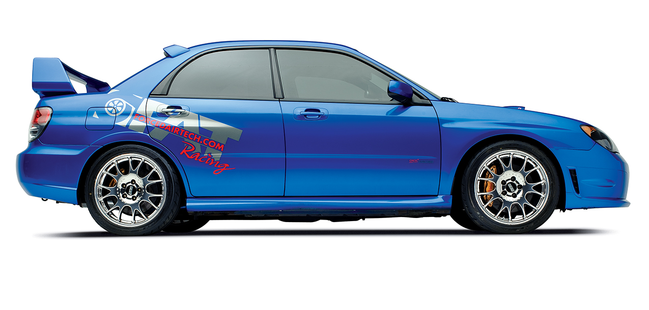 Supercharged Turbocharged Subaru WRX STi