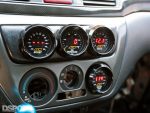 AEM Gauges in the 8 second EVO VIII