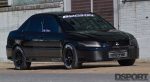 Front angle view of the 8 second EVO VIII