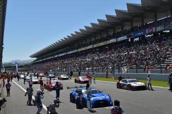Japan Super GT Series starting grid