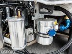 Ancillary fluid containment for the Magnus built EVO X