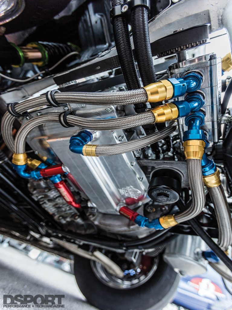 Dry sump for the Magnus built EVO X
