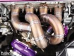 Bruzewski's EVO VII buschur racing manifold