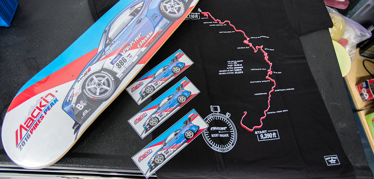 Mackin Industries Pikes Peak Giveaway | Skateboard Deck + T-Shirt + Stickers