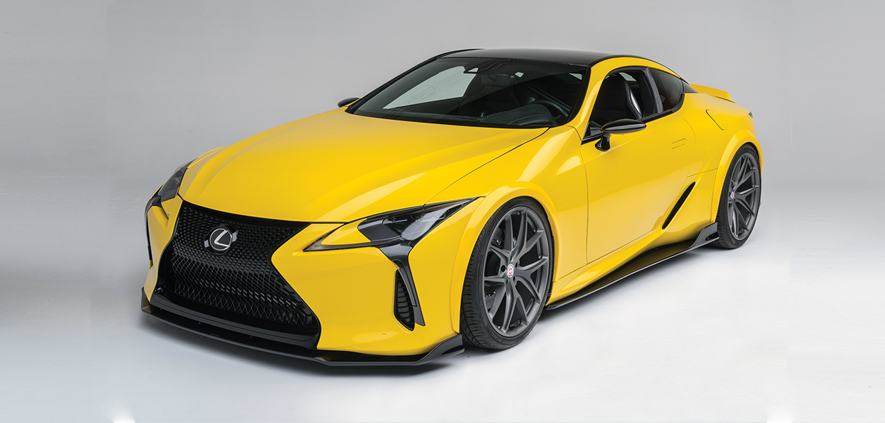 Club DSPORT Builds Lexus LC 500 2UR-GSE for SEMA 2016