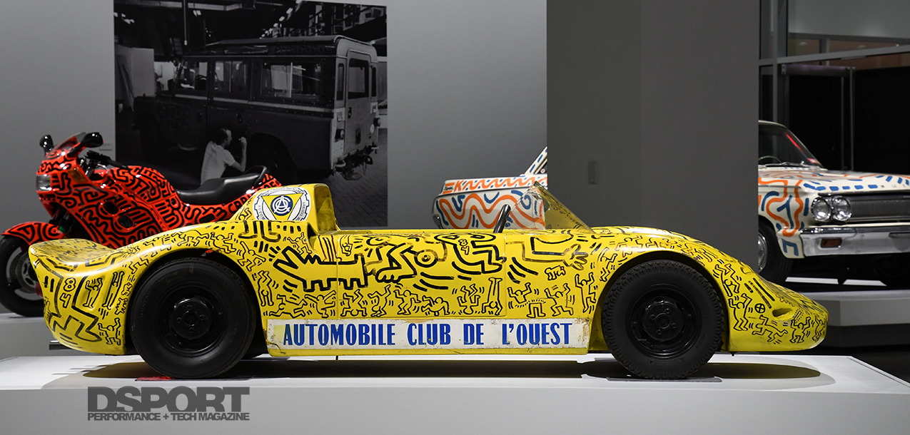 Keith Haring Cars on Display at Petersen Automotive Museum