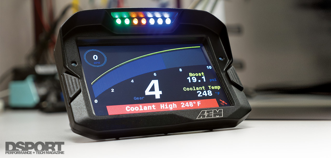 AEM Electronics CD-7 Dash and Data Logger