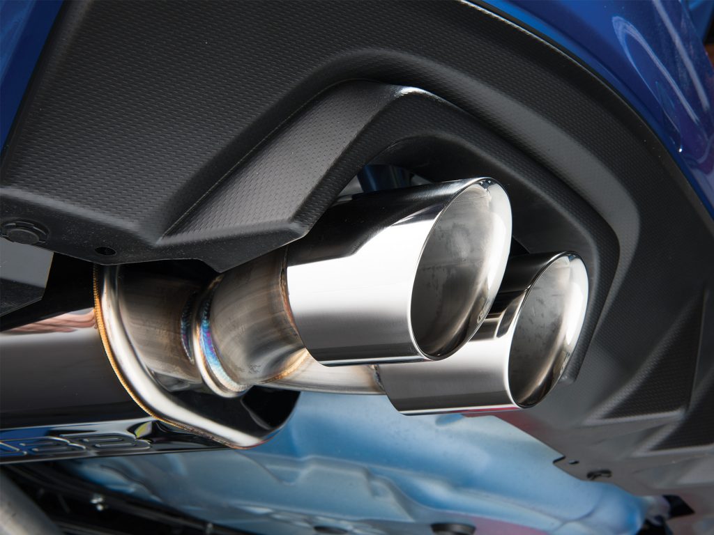 Cobb Exhaust Showcase Installed