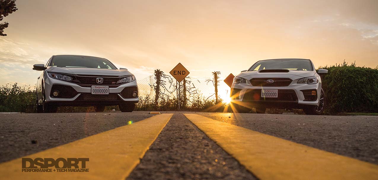 D’Garage Battle: 2019 Subaru WRX vs 2019 Honda Civic Si