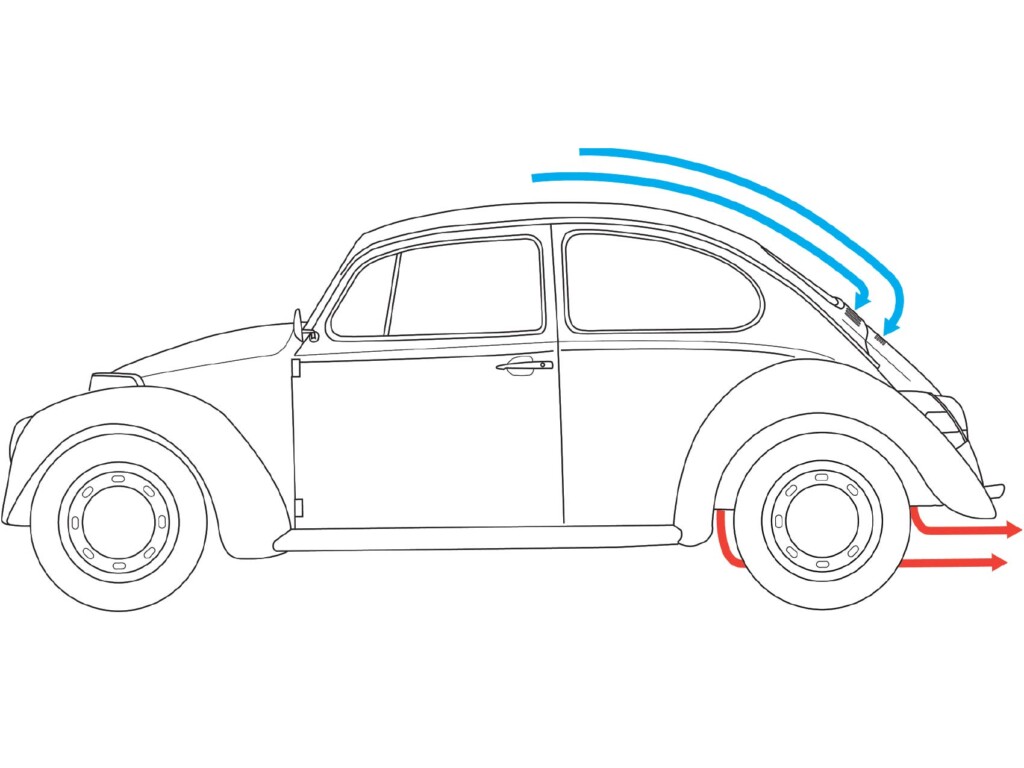 VW Bug Outline