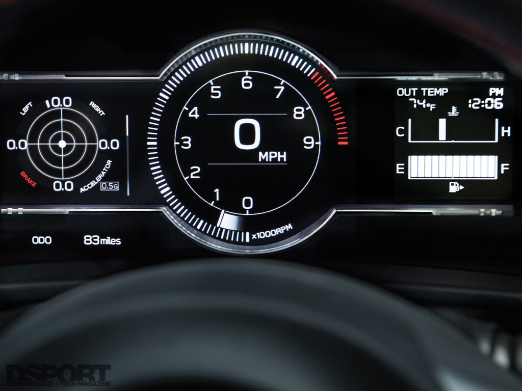 GR86 BRZ Gauge Cluster