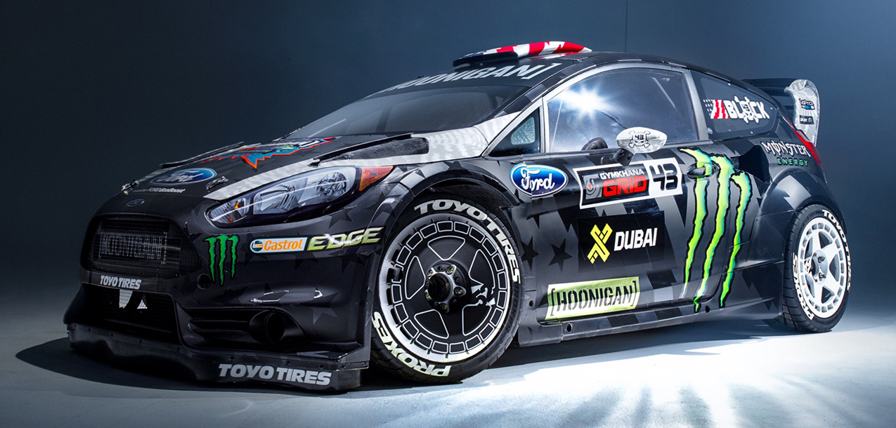 Gymkhana EIGHT: Ken Block is Back in a Black-on-Black Ford Fiesta ST