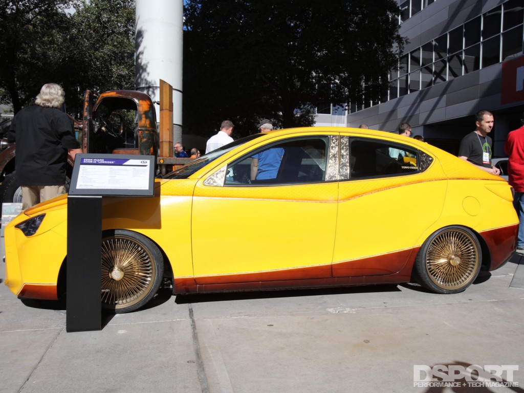 Lowrider Scion iA at SEMA 2015