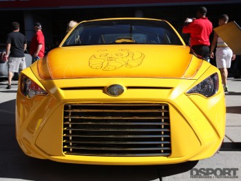 Lowrider Scion iA at SEMA 2015