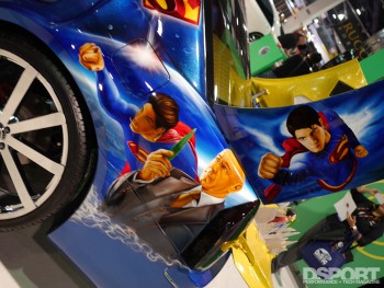Superman Chrysler 300 at SEMA 2015