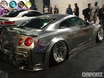 Engraved GT-R at SEMA 2015