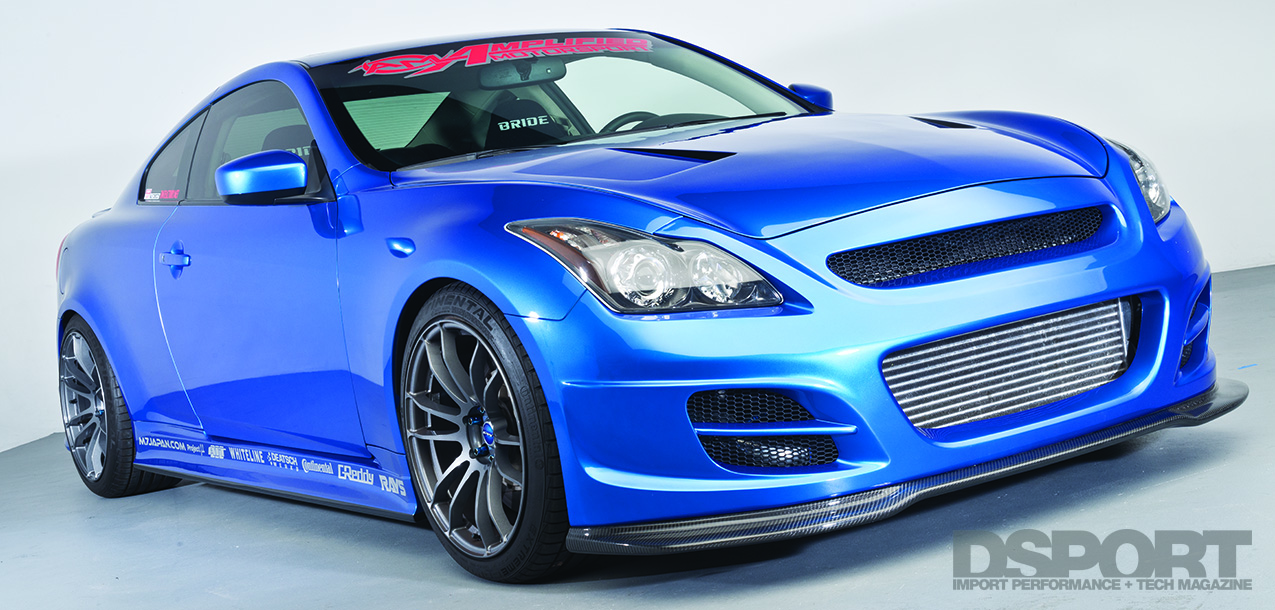 Twin-turbocharged Infiniti G37 S